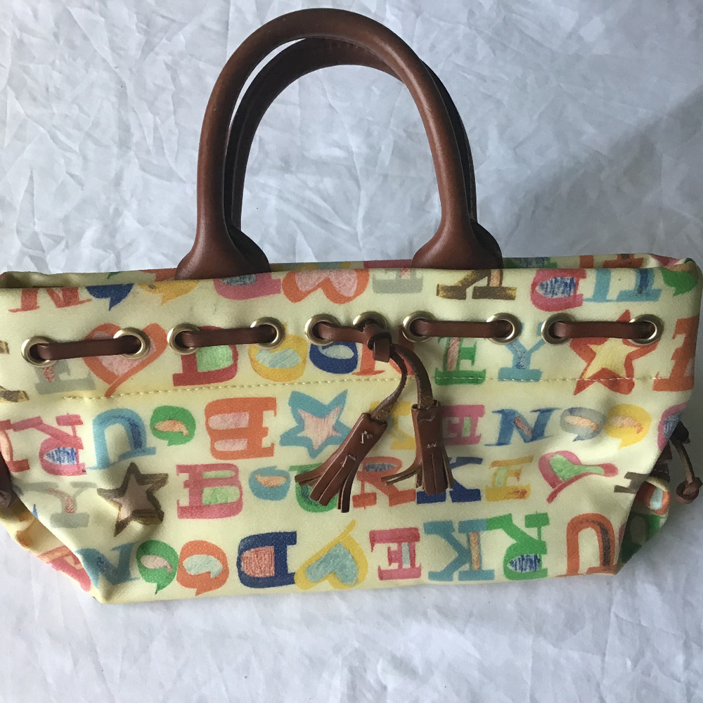 Dooney and Bourke Alphabet Satchel Purse